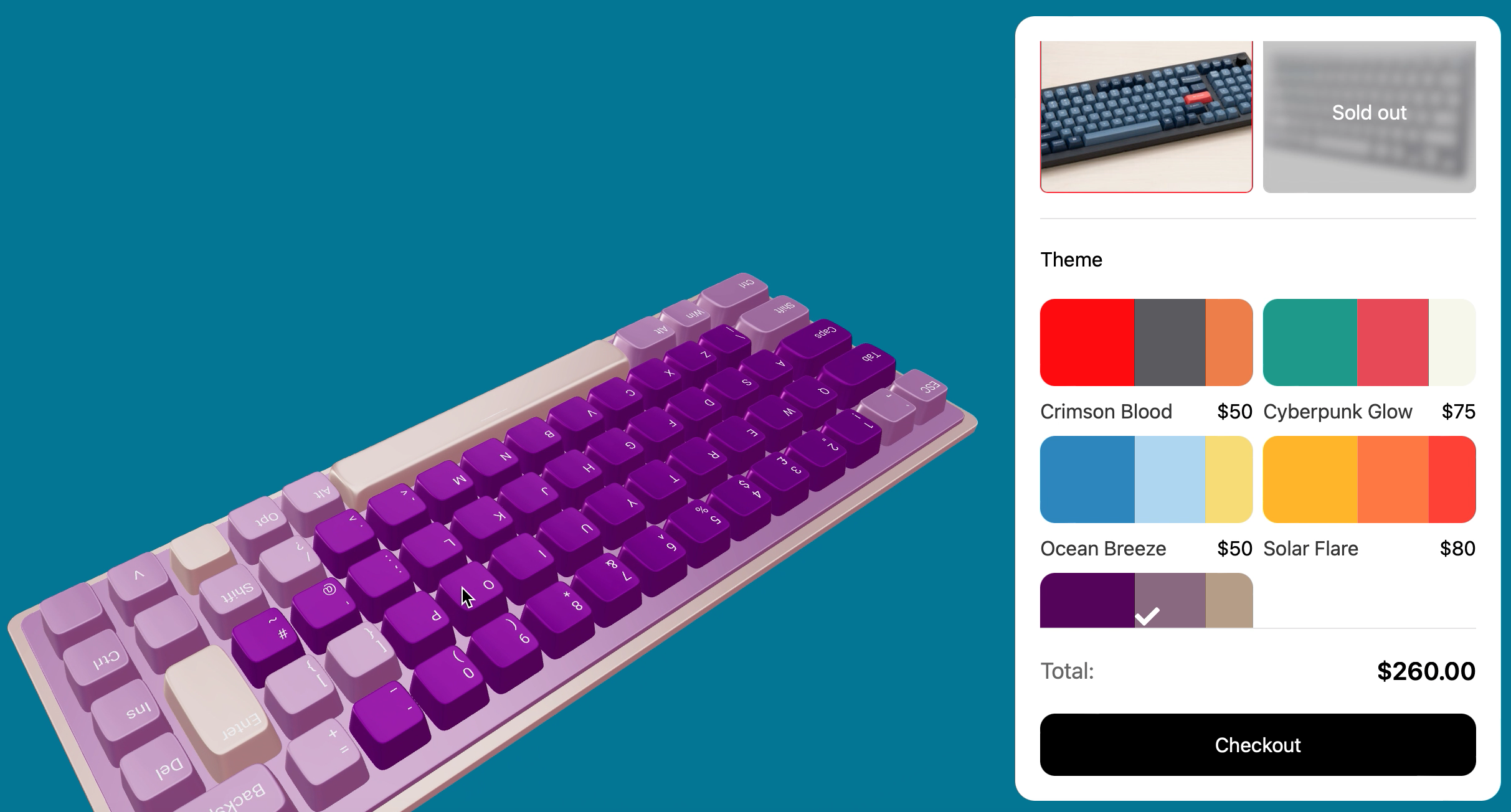 3d keyboard
